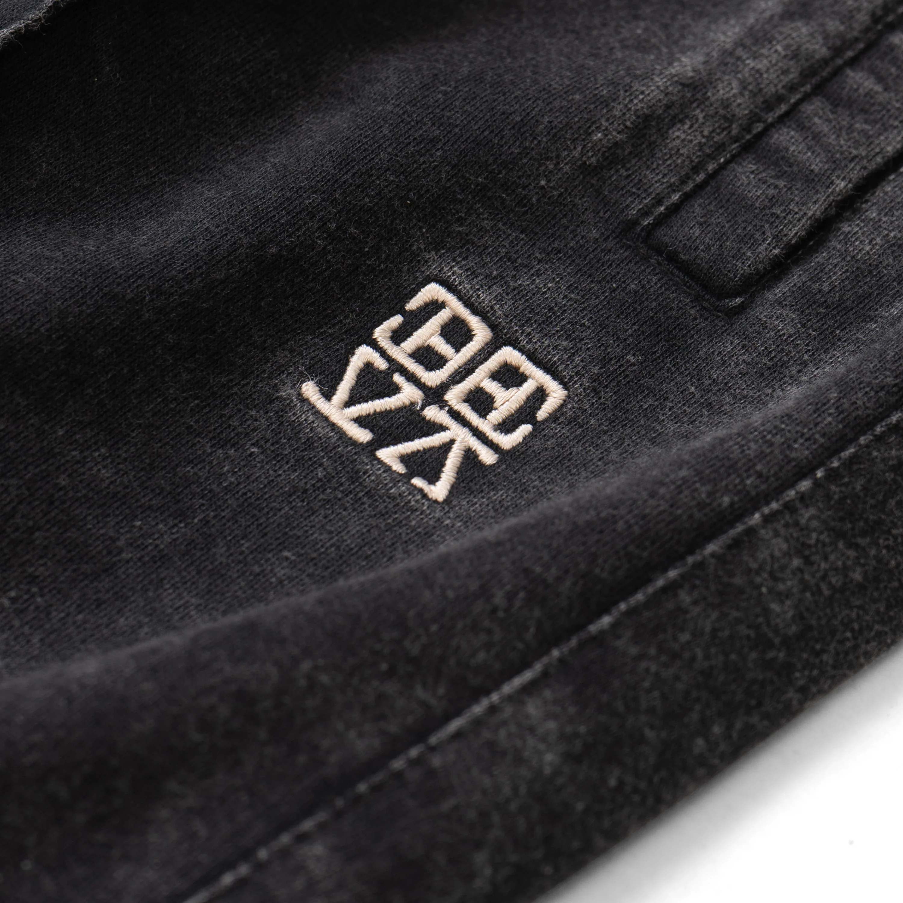 Midtown Faded Terry Trackpants (Washed Black) - Image 8