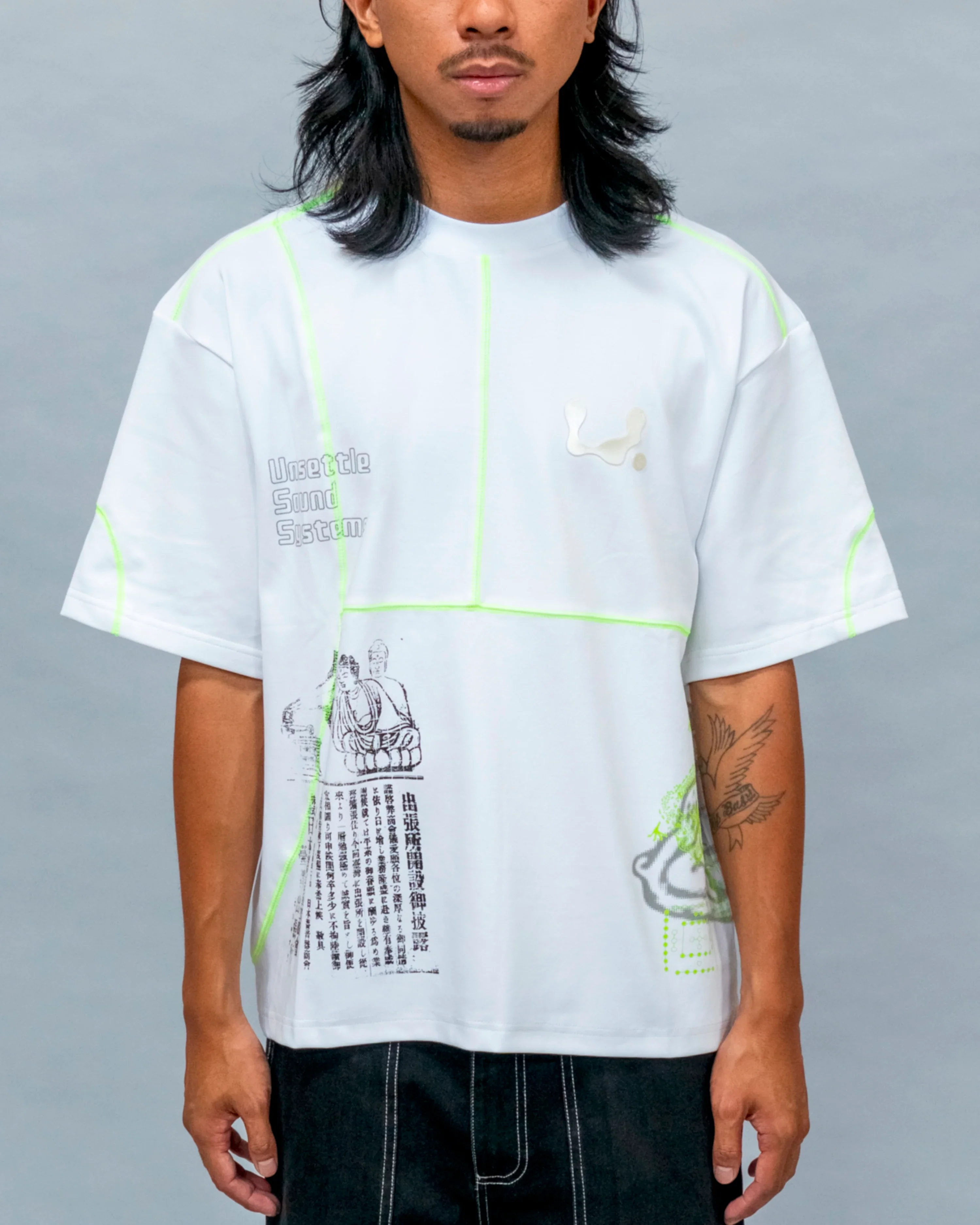 Sound System Tee (White) - Image 4
